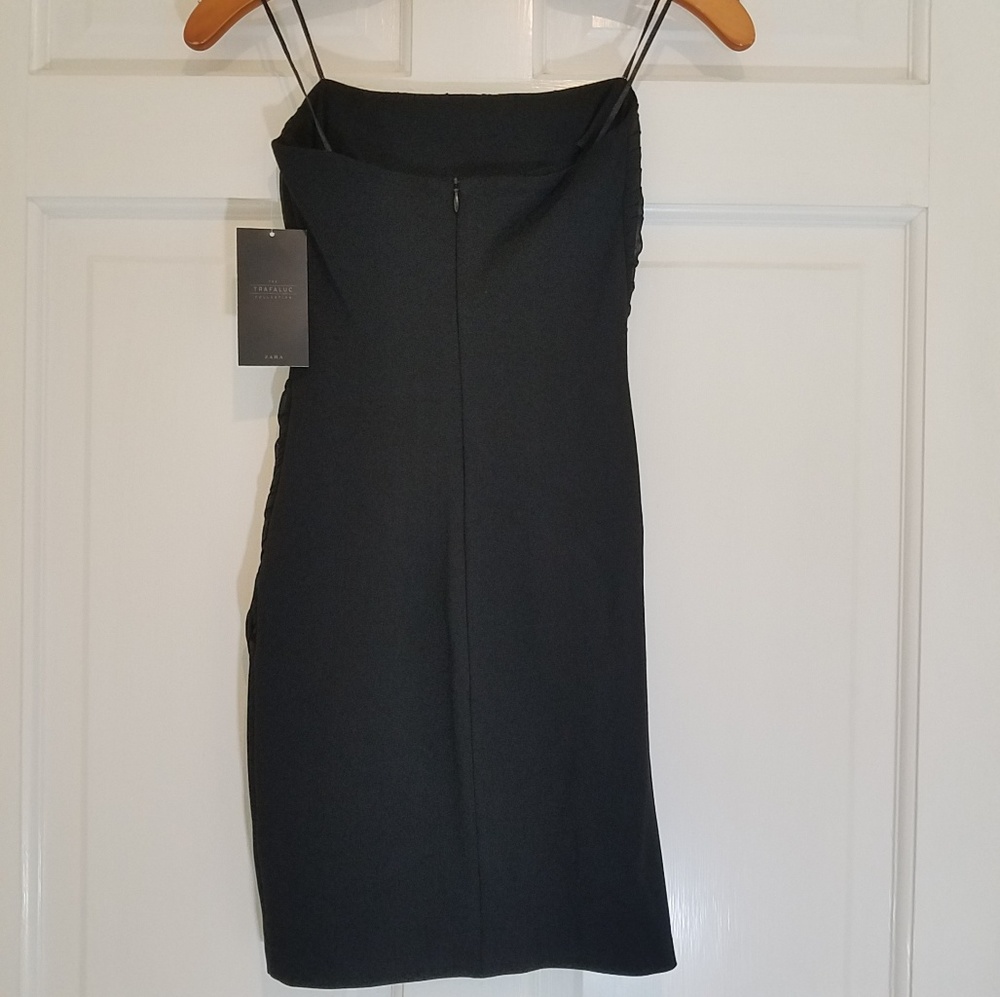 ZARA RUCHED TUBE DRESS WITH RUCHING 🔥🔥🔥 - Picture 4 of 5